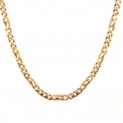 Pre Owned 9ct Figaro Chain ZA109